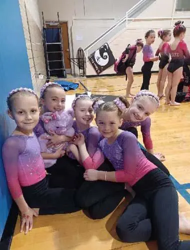 Heidi's Gym Girls Team hanging out together